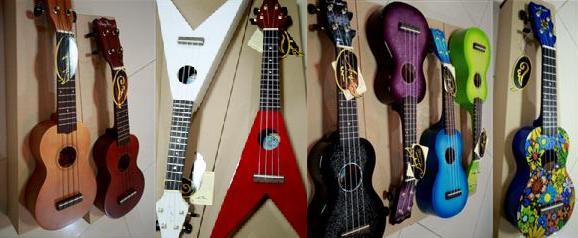 [ UKULELE ] Angel Size Soprano สีสันสวยงาม งานเนียน ราคาไม่แพง แถมพร้อมกระเป๋าครับ รูปที่ 1