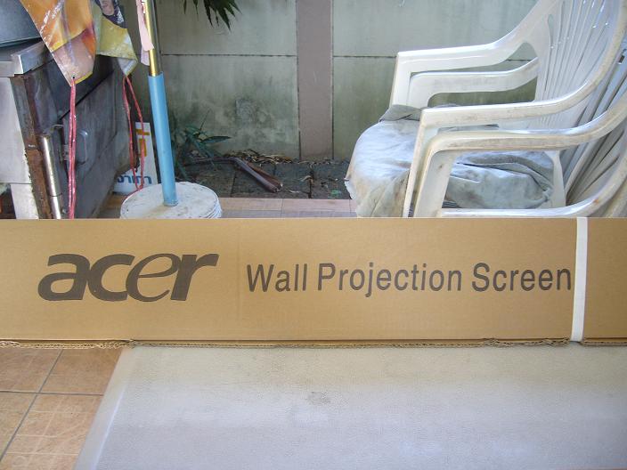 Wall Projection Screen จอ Projection รูปที่ 1