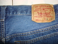 ตัวนี้ขายแล้ว-#5474#กางเกงยีนส์ ลีวายส์501 ของแท้ มือสอง เอว 37นิ้วครึ่ง ยาว 30 made in usa