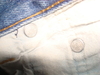 รูปย่อ #5038#กางเกงยีนส์ ลีวายส์501 ผ้าทราย ของแท้ มือสอง เอว 31 ยาว 30 made in usa รูปที่6