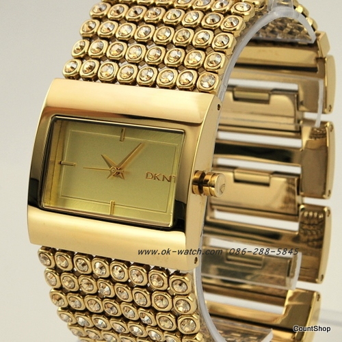 นาฬิกา DKNY รุ่น NY4662 นาฬิกาข้อมือสำหรับผู้หญิง สาย stainless ของแท้ 100% (สีทอง หรูหรามากๆ) รูปที่ 1