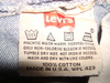 รูปย่อ ตัวนี้ขายแล้ว-#4474#กางเกงยีนส์ ลีวายส์501 ของแท้ มือสอง เอว 40 ยาว 28 made in usa รูปที่7
