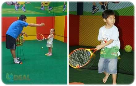 ฿599 เรียน2หลักสูตรทดลองฝึกเล่นเทนนิสขั้นพื้นฐานของลูกน้อย@PV Tennis รูปที่ 1