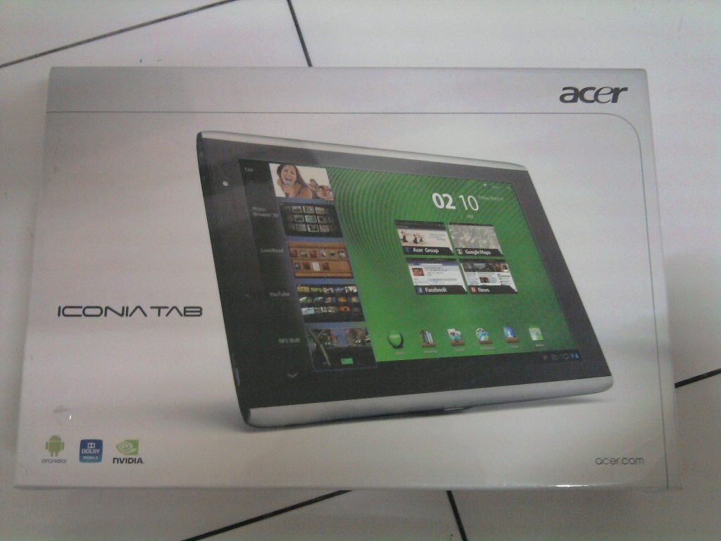ขาย Tablet Acer Iconia Tab A500 16GB เครื่องใหม่ ยังไม่แกะกล่อง รูปที่ 1