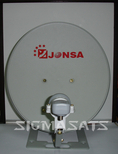 ขายชุดจานดาวเทียมปิกนิค JONSA 35 cm. (LNB ปลีก/ส่ง)
