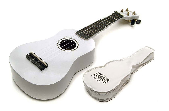 Ukulele Mahako U30 สีขาว และ ชมพู มีเพียง 5 ตัวเท่านั้น !!! โปรพิเศษ 1990 บาท + กระเป๋าตามสี รูปที่ 3