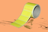 รูปย่อ Micro label ไมโคร ลาเบล Sticker barcode ribbon thermal transfer ribbon wax resin สำหรับเครื่องพิมพ์บาร์โค้ดทุกชนิด รูปที่4