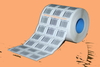รูปย่อ Micro label ไมโคร ลาเบล Sticker barcode ribbon thermal transfer ribbon wax resin สำหรับเครื่องพิมพ์บาร์โค้ดทุกชนิด รูปที่3