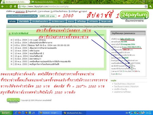 รายได้เสริมที่ทำแบบง่ายๆ มาแรงในปี 2554  ((24payturn)) รูปที่ 1