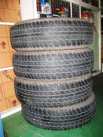 ขาย ยาง bridgestone Dueler H/T 245/70R16 ปี 10 สภาพดี รูปที่ 1