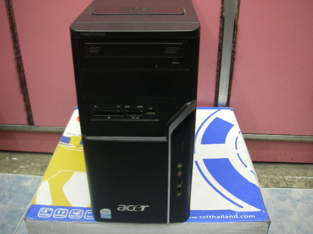 ขายคอมตั้งโต๊ะ Acer aspire M 1610 CPU Intel Core Duo E 2140 1.60 GHz M/B 775 /Ram DDR2 1 GB / HDD 160 GB /การ์ดจอ  GF 73 รูปที่ 1