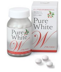 Shiseido Pure White W 270 เม็ด 30 วัน รุ่นใหม่ขาวกว่า ล้ำสุดๆในญี่ปุ่น  รูปที่ 1