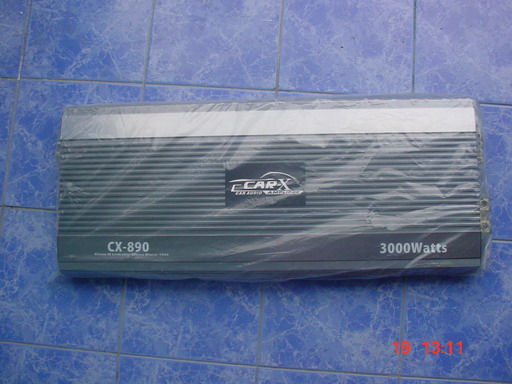 ขายแอมพลิฟลายเออร์ CAR-X Power class D 3000 watts, power 4 ch 1200 watts 2 ตัว ราคาถูก รูปที่ 1