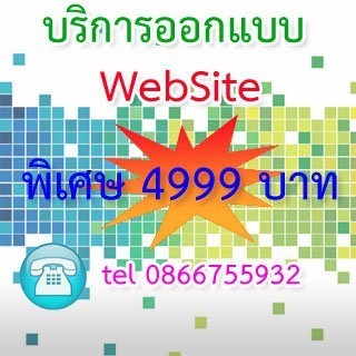 รับออกแบบเว็บไซต์ราคาถูก รูปที่ 1