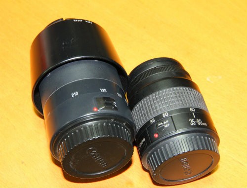 ขายเลนส์ 2ตัว Tamron 80-210 +Canon 35-80 ราคา 3000 รูปที่ 1