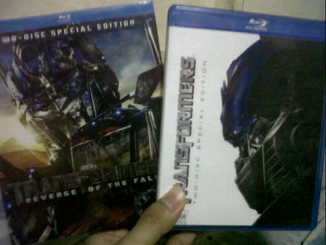 ขาย บลูเลย์ Transformers.....ภาค 1และภาคสอง มือ 1  รูปที่ 1