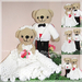 รูปย่อ ตุ๊กตาคู๋รัก หมีแต่งงานในเครื่องแบบทหาร,ตำรวจ (มี 3 ขนาดให้เลือกคะ) รูปที่2