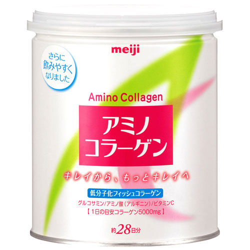 Meiji Amino Collagen เมจิ อะมิโน คอลลาเจน (Collagen) เป็นโปรตีนที่อยู่ใต้ชั้นหนังแท้เป็นตัวช่วยสร้างความตึงกระชับให้กับผิว รูปที่ 1