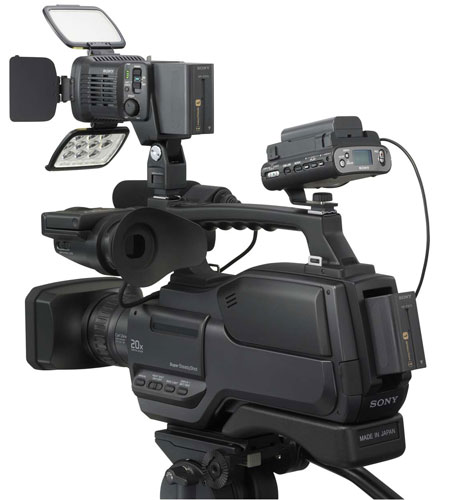 กล้องวิดีโอแบกบ่า โซนี่ HVR-HD1000P ราคาพิเศษ! ค่ะ รูปที่ 4