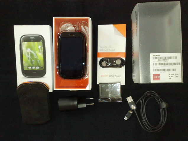 Palm Pre Plus 16 GB (Unlocked) ใหม่ เป็นเครื่องนำเข้าจากฝรั่งเศส อุปกรณ์ครบ อ่านไทยได้ครับ รูปที่ 1