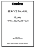 จำหน่าย Service Manual Konica