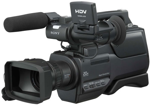 กล้องวิดีโอแบกบ่า โซนี่ HVR-HD1000P ราคาพิเศษ! ค่ะ รูปที่ 1