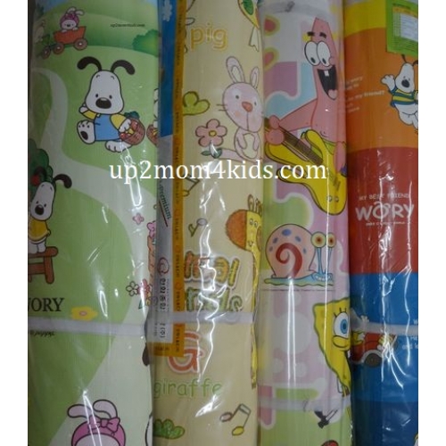 แผ่นรองคลาน PVC สินค้านำเข้า up2mom4kids รูปที่ 1