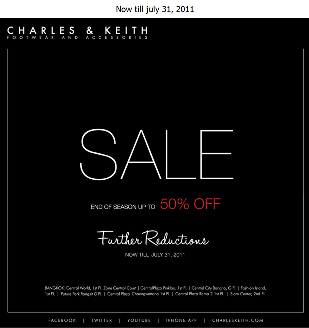 Charles & Keith End of Season Sale   รูปที่ 1