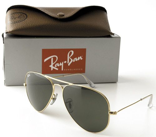 Rayban Aviator 3025 62mm รูปที่ 1