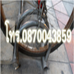 รับสั่งทำ/ขาย ที่จอดรถจักรยาน/มอเตอร์ไซค์ ฟรีค่าออกแบบ ค่าติดตั้ง ค่าขนส่ง ติดต่อ 0870043859 รูปที่ 1