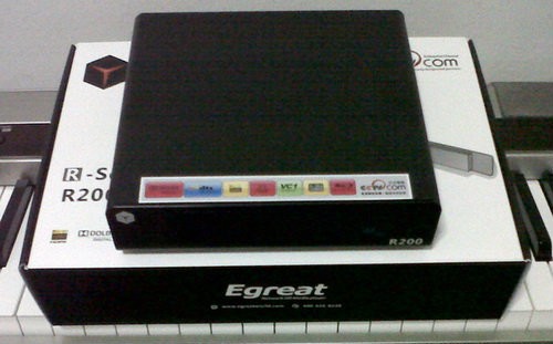 ขาย Egreat R200 สีดำ+สาย HDMI อย่างดีและอุปกรณ์ต่างๆ ครบ รูปที่ 1