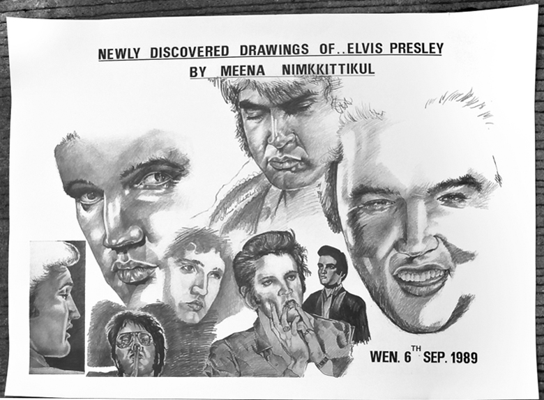 Poster Elvis Pressley Sep.'1989 / ภาพโปสเตอร์  รูปที่ 2
