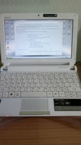 ขาย netbook Acer apire one 532h-2ch สภาพ 95% 6,000บาทครับ