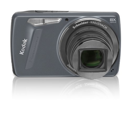 Lowest Price Kodak EasyShare M580 14MP Digital Camera with 8x Wide Angle Optical Zoom and 3.0 Inch LCD Blue  รูปที่ 1