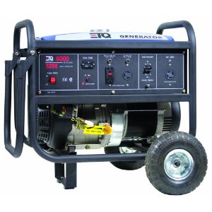 Lowest Price ETQ TG52T42 6,000 Watt 11 HP 389cc 4-Cycle OHV Gas Powered Portable Generator รูปที่ 1