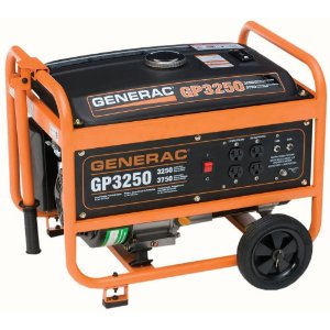 Great Price Generac 5982 GP3250 3,750 Watt 206cc OHV Portable Gas Powered Generator รูปที่ 1