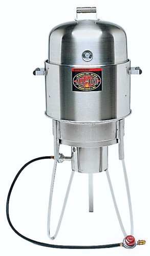 Best Price Brinkmann 810-5100-0 All-in-One Outdoor Cooker Stainless Steel รูปที่ 1