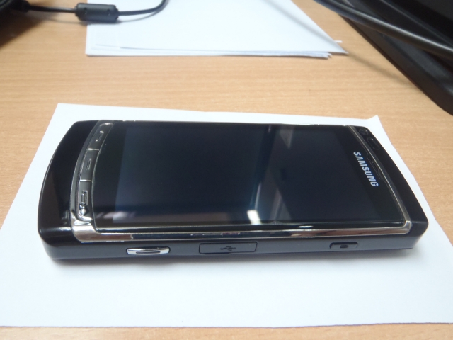 ต้องการขายมือถือ Samsung i8910 hd 8G sdmemory 8G สภาพ 95% พร้อมกล่อง ไม่มี smalltalk ครับ รูปที่ 1