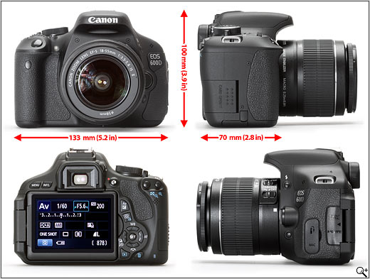 จำหน่ายกล้อง 600D รวมเลนส์ 18-55 IS II ราคานี้รวม memory card 4gb ประกันศูนย์ทุกตัว รูปที่ 1
