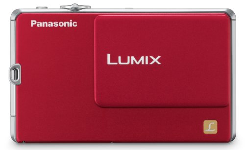 Discount Panasonic Lumix DMC-FP1 12.1 MP Digital Camera with 4x Optical Image Stabilized Zoom and 2.7-Inch LCD Red  รูปที่ 1