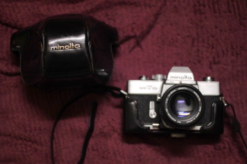 ขายกล้อง minolta SRT101 + เลนส์มือหมุน minolta 50 f1.7 รูปที่ 1