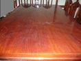 ขายโต๊ะไม้มะค่าขนาดใหญ่ไม้แผ่นเดียว หายาก ลายสวย