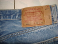 #5101# ยีนส์ Levi's 501 ผ้าทราย เอว 33นิ้วครึ่ง ยาว 32 ของแท้