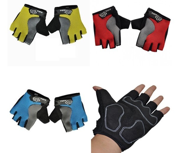 ถุงมือฟิตเนส fitness ถุงมือกีฬา ถุงมือยกเวท ถุงมือจักรยาน FOX Lifting Glove fitness รูปที่ 1