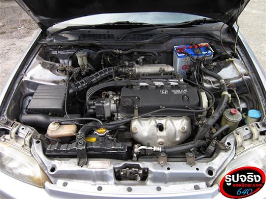 ขาย รถยนต์มือสอง HONDA CIVIC 4Dr EXi 1.6 สภาพสวยมากพร้อมใช้ รับประกันไม่เคยชน รูปที่ 3