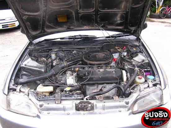 ขายรถยนต์มือสอง HONDA CIVIC 4Dr ติดแก็ส LPG ประหยัดเครื่องยังแน่น ขับดี ใช้คนเดียวตั้งแต่ป้ายแดง รูปที่ 3