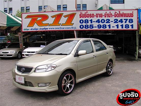 ขายรถยนต์มือสอง TOYOTA SOLUNA VIOS 1.5 [S] VVTi รุ่น TOP ติดแก็ส LPG แต่งสวยไม่เคยชน รูปที่ 4