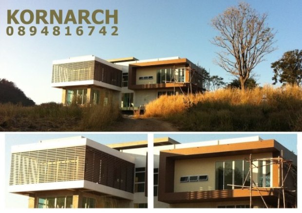KornArch : รับออกแบบบ้าน และอาคารทุกประเภท ในสไตล์ที่คุณต้องการ,บ้านสไตล์โมเดิร์น, บ้านสไตล์คอนเท็มโพรารี่, รูปที่ 1