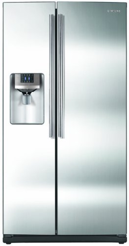 Cheap Price Samsung RS261MDRS 26 cu. Ft. Side by Side Refrigerator - Stainless Steel รูปที่ 1