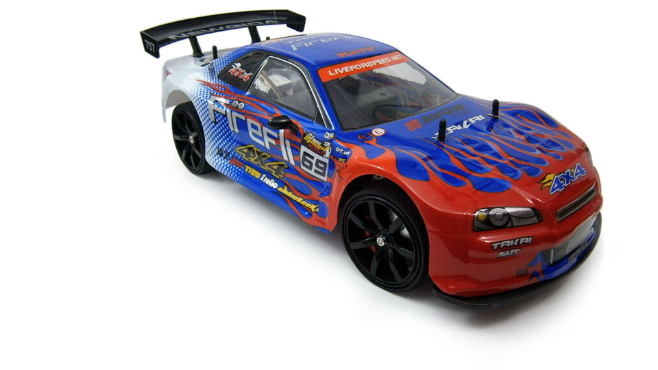 รถดริ๊ฤบังคับวิทยุ  Speed QDX 4WD - 1/10 Scale Racing series รูปที่ 1